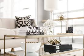coffee table styling and decorating in