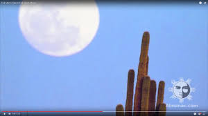 The full worm moon reaches peak illumination at 2:48 p.m. Worm Moon Full Moon In March 2021 The Old Farmer S Almanac