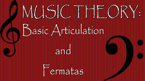 In music, articulation is a lot like punctuation in language. Music Theory Basic Articulation And Fermatas Youtube