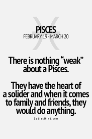 Pisces The Heart Of A Soldier I Prefer The Term