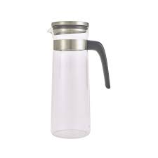 Glass Water Jug With Stainless Steel