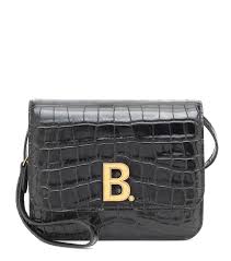 B Small Leather Shoulder Bag