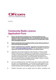 leith fm ofcom licensing