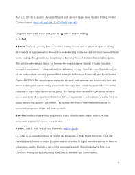 argument helping students understand what essay writing is about argument helping students understand what essay writing is about ursula wingate request pdf