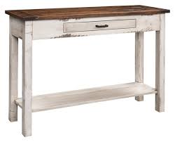Madison Rustic Sofa Table From