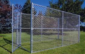 chain link dog kennel for small to