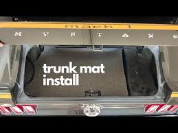 trunk mat installation 1969 mustang