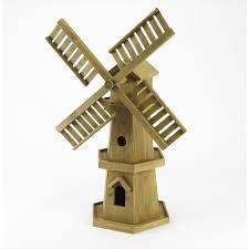 decorative wooden windmill the garden