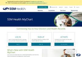 ssm health my chart login
