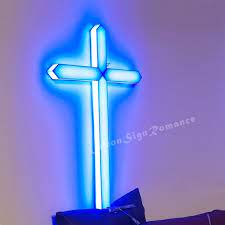 Custom Led Lighting Cross Sign丨3d