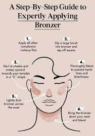 how to apply bronzer guide glamour n