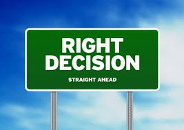 Image result for MAKING THE RIGHT decision