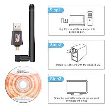 Wifi Usb Adapter Ac600mbps Dual Band 2 4ghz 5ghz Wireless Network Adapter For Pc Laptop