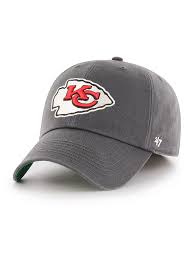 47 Kansas City Chiefs Mens Grey 47 Franchise Fitted Hat 4801782