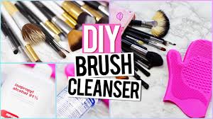 how to clean makeup brushes diy brush