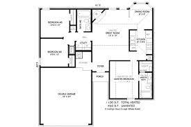 Traditional Style House Plan 3 Beds 2