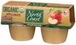 north coast organic apple sauce 4 oz