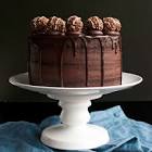 3 layer dark chocolate cake