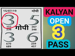 Gopi Chart 15 07 2019 Satta Matka Gopi Chart Matka Kalyan
