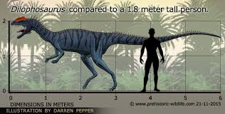 Image result for dilophosaurus