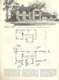 Vintage House Plans 1970s Homes Tudor