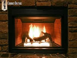 The Chimney Of A Gas Powered Fireplace