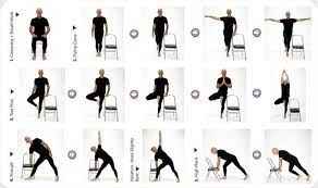 10 best printable chair yoga exercises