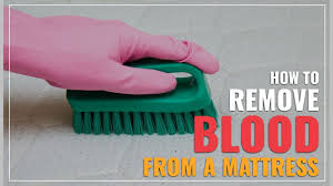 how to get blood out of mattress step