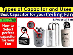 which capacitor is best for ceiling fan