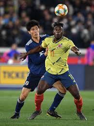 Zapata, 29, has recorded five goals and four assists … Duvan Zapata Of Colombia And Takehiro Tomiyasu Of Japan Compete For Zapata Colombia Japan