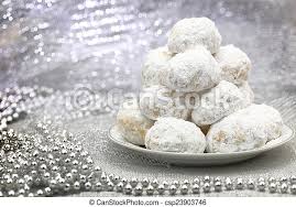 Traditional christmas cookies from norway. Traditional Christmas Cookies With Powdered Sugar Canstock