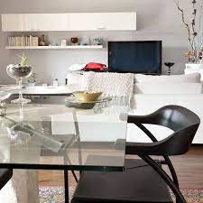 Rectangle Glass Table Top