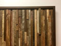 Reclaimed Barn Wood Wall Art Vertical