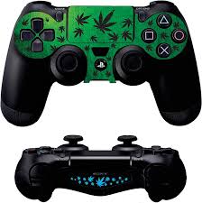 Buy Gamergeekz Ps4 Controller Skin Protective Vinyl Skin Decal Wrap Sticker Skin Weed Ps4 Light Bar Decals In Cheap Price On Alibaba Com