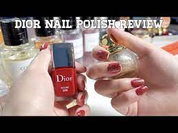 dior nail polish review demo base