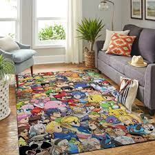 super mario anime area rug carpet