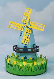 make a dutch paper windmill paper
