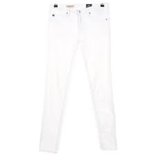 boyfriend jeans ag jeans white size 27