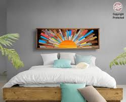 Above Bed Decor Wood Wall Hanging