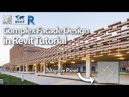 complex facade design in revit tutorial