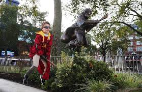 Have you been to see them yet? Take A Look At The New Harry Potter Statue In Leicester Square