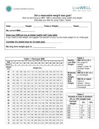 bmi calculator kg forms and templates
