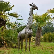 Standing Giraffe Sculpture
