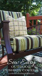 Sew Easy Outdoor Cushion Covers