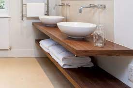 floating basin countertops made to