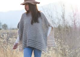 light alpaca poncho crochet pattern