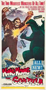 King Kong vs. Godzilla (1963), 3-sheet