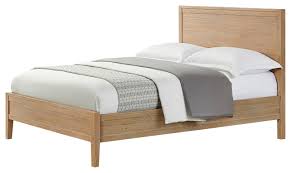 Arden Panel Wood Queen Bed Farmhouse