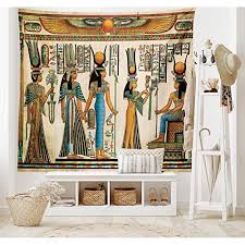 ambesonne egyptian print tapestry