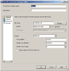 an xml file using ssis